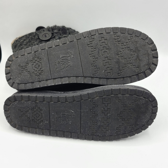 Muk Luks Womens Cheryl Boots Size 10 Sweater Knit Fold Over - Picture 14 of 15